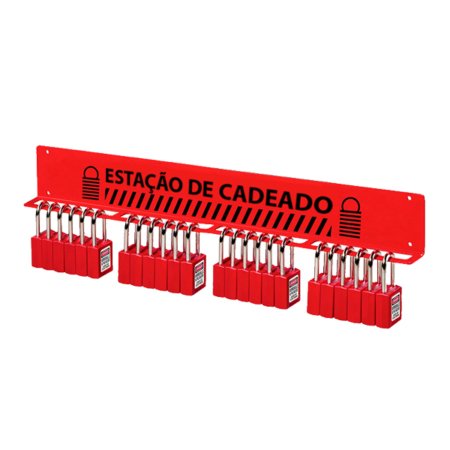 Estação de Bloqueio para Cadeados